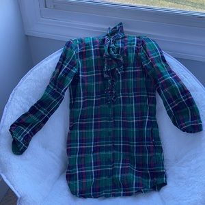 Polo by Ralph Lauren girls button up plaid dress